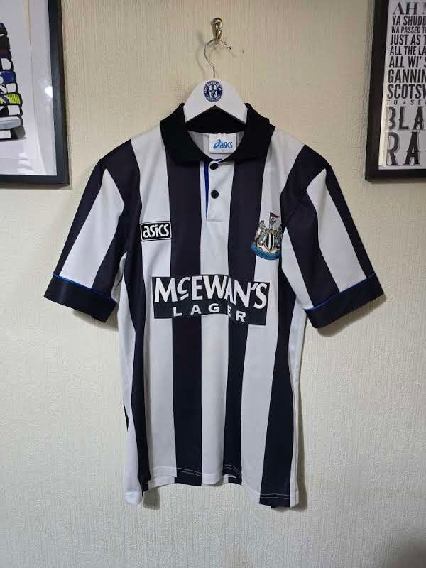 Newcastle United 1993/95 Asics Home shirt - Small for sale on Ebay