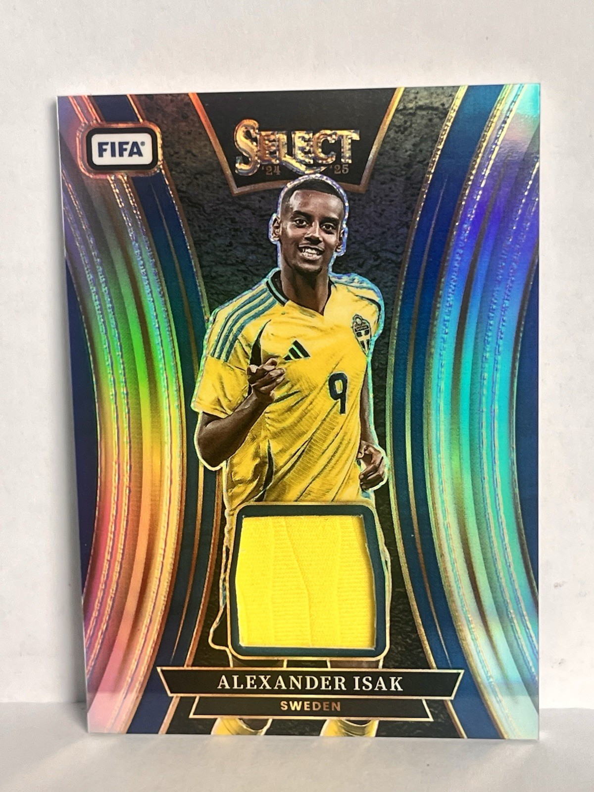 ALEXANDER ISAK PATCH - Sweden - Newcastle Utd - Panini Select Prizm #SM-AI 🔥 for sale on Ebay