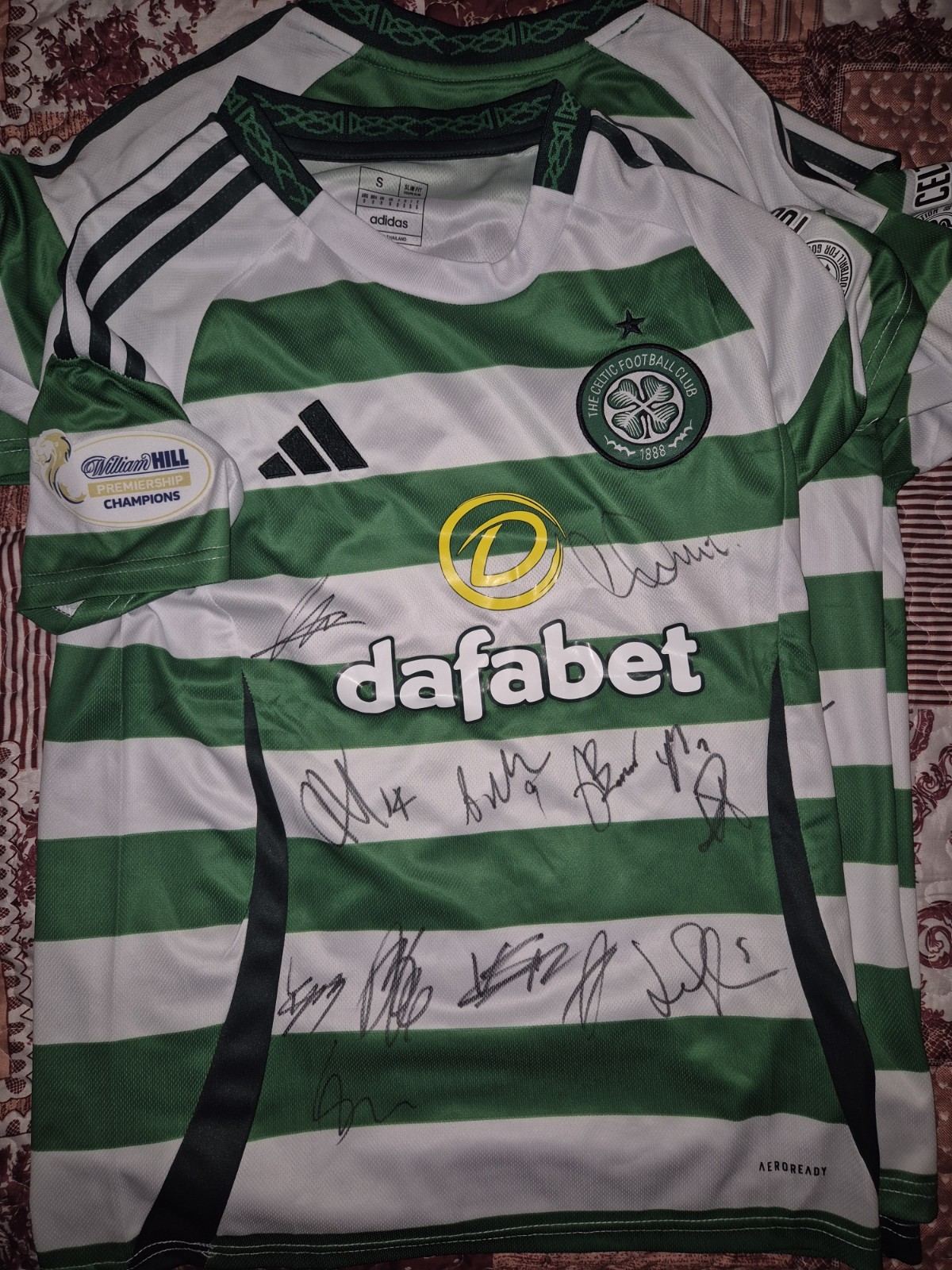 Celtic Squad Signed 24/25 Shirt for sale on Ebay