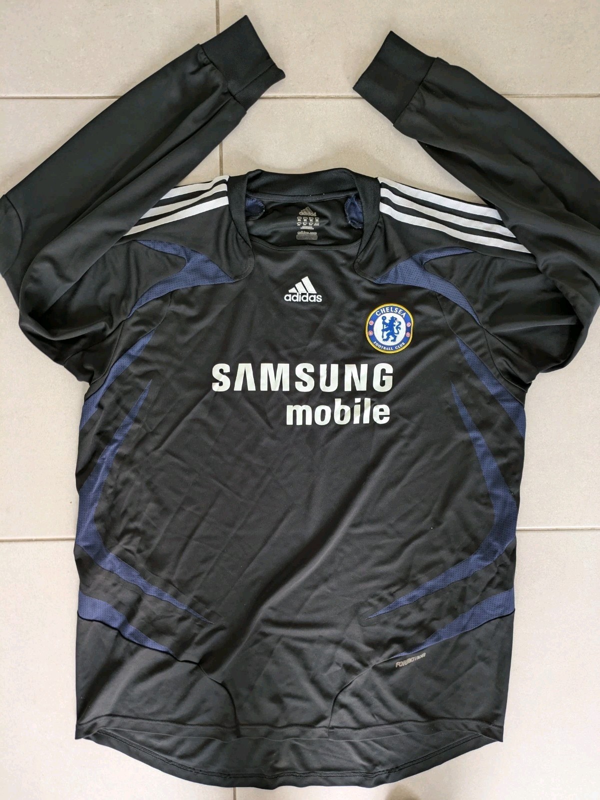 2006/08 Chelsea Adidas Long Sleeve Goalkeeper Football Shirt, Size 2XL for sale on Ebay