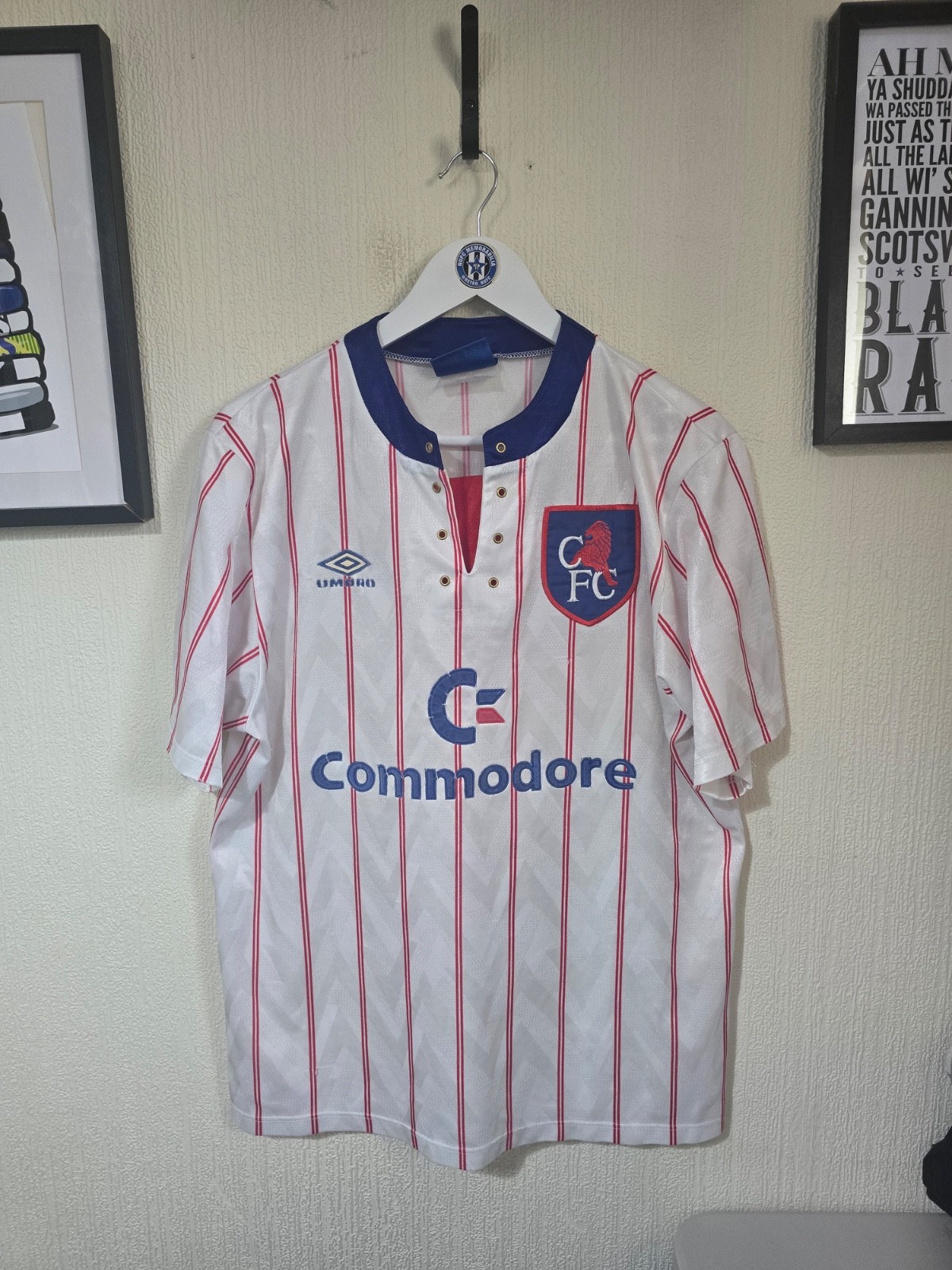 Chelsea 1992/94 Umbro away shirt - XL for sale on Ebay
