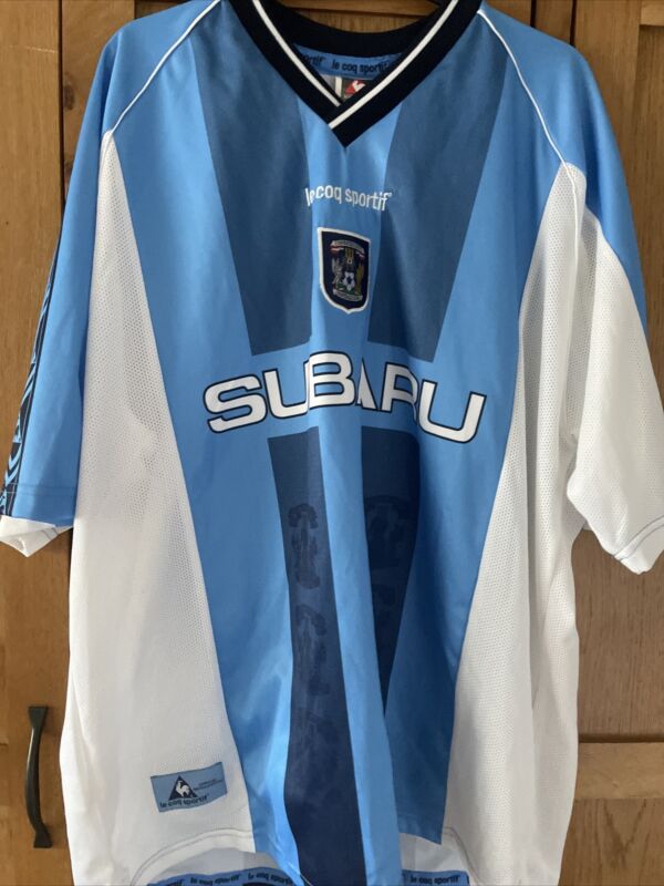 Coventry City ‘Boateng 11’ 1998/99 home shirt for sale on Ebay
