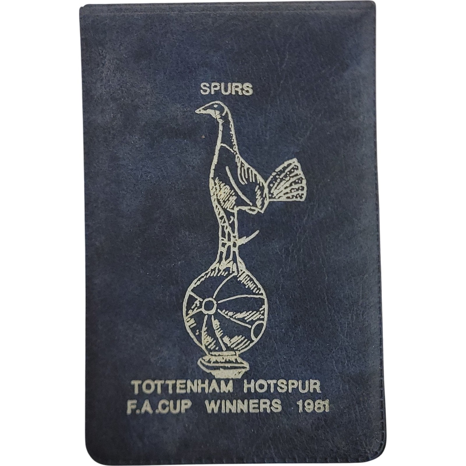 Tottenham Hotspur FA Cup Winners 1981 Collectable Card Holder for sale on Ebay
