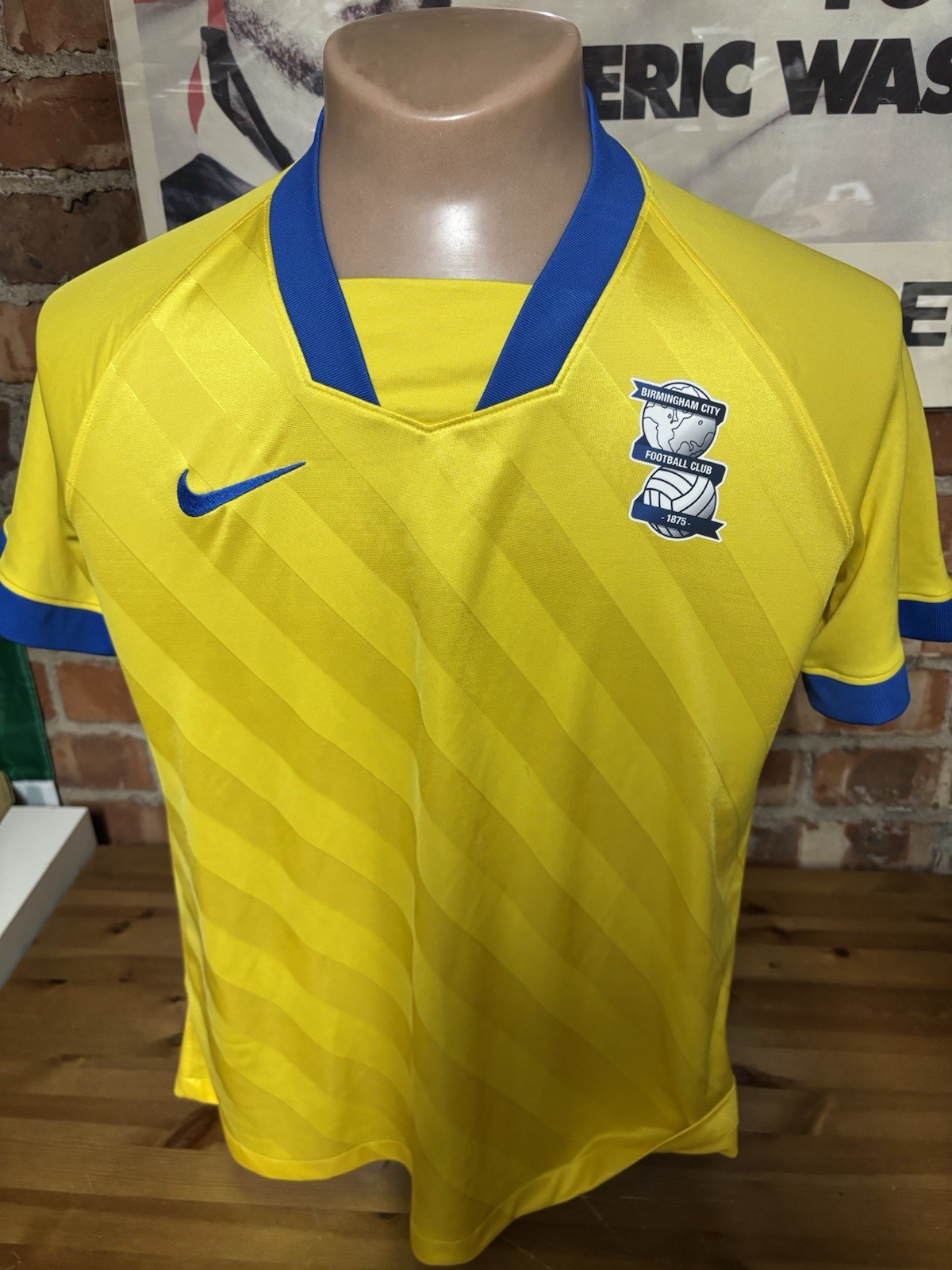 NIKE BIRMINGHAM CITY TRAINING ST ANDREWS FOOTBALL SHIRT ADULT SIZE LARGE  for sale on Ebay