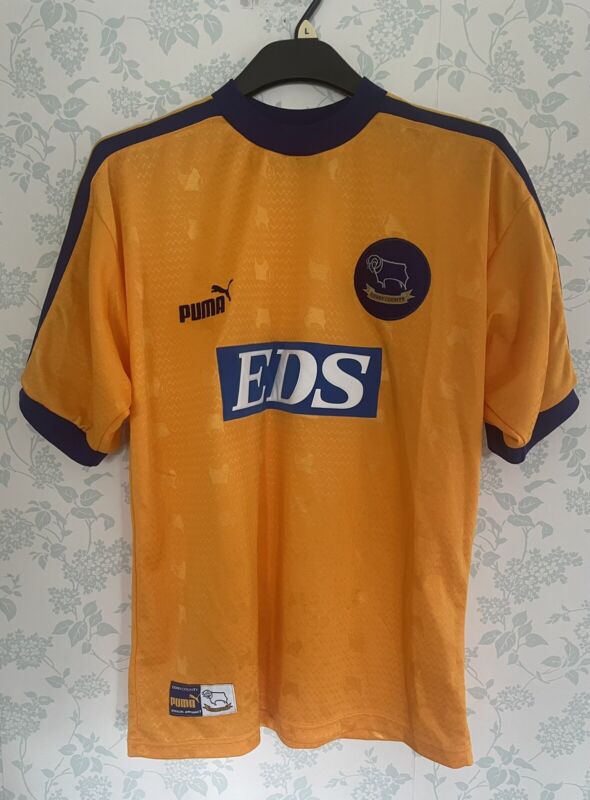 Derby County Puma Away Shirt 1998/99 M Ex/con Rare for sale on Ebay