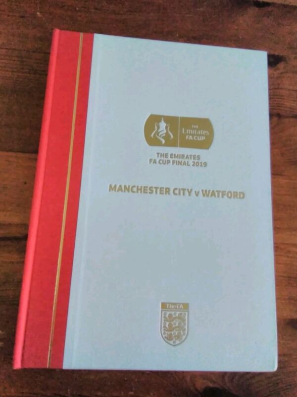 Royal Box 2019 FA Cup Final Hardback Programme Manchester City v Watford  for sale on Ebay