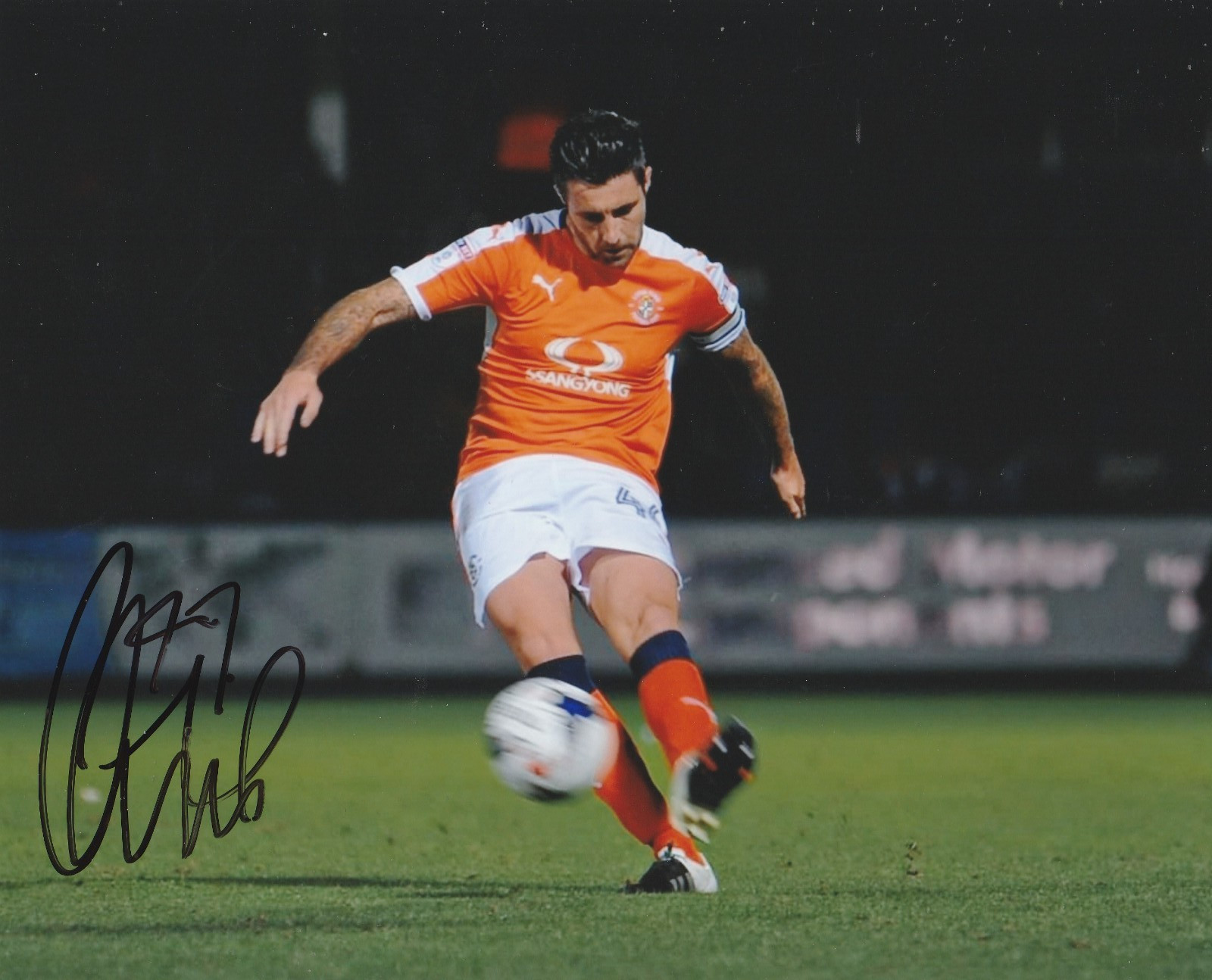 Alan Sheehan [Luton Town] Signed 10x8 Colour Photo for sale on Ebay