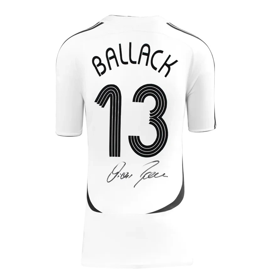 Michael Ballack Signed Germany Shirt: Home, 2005-07 for sale on Ebay