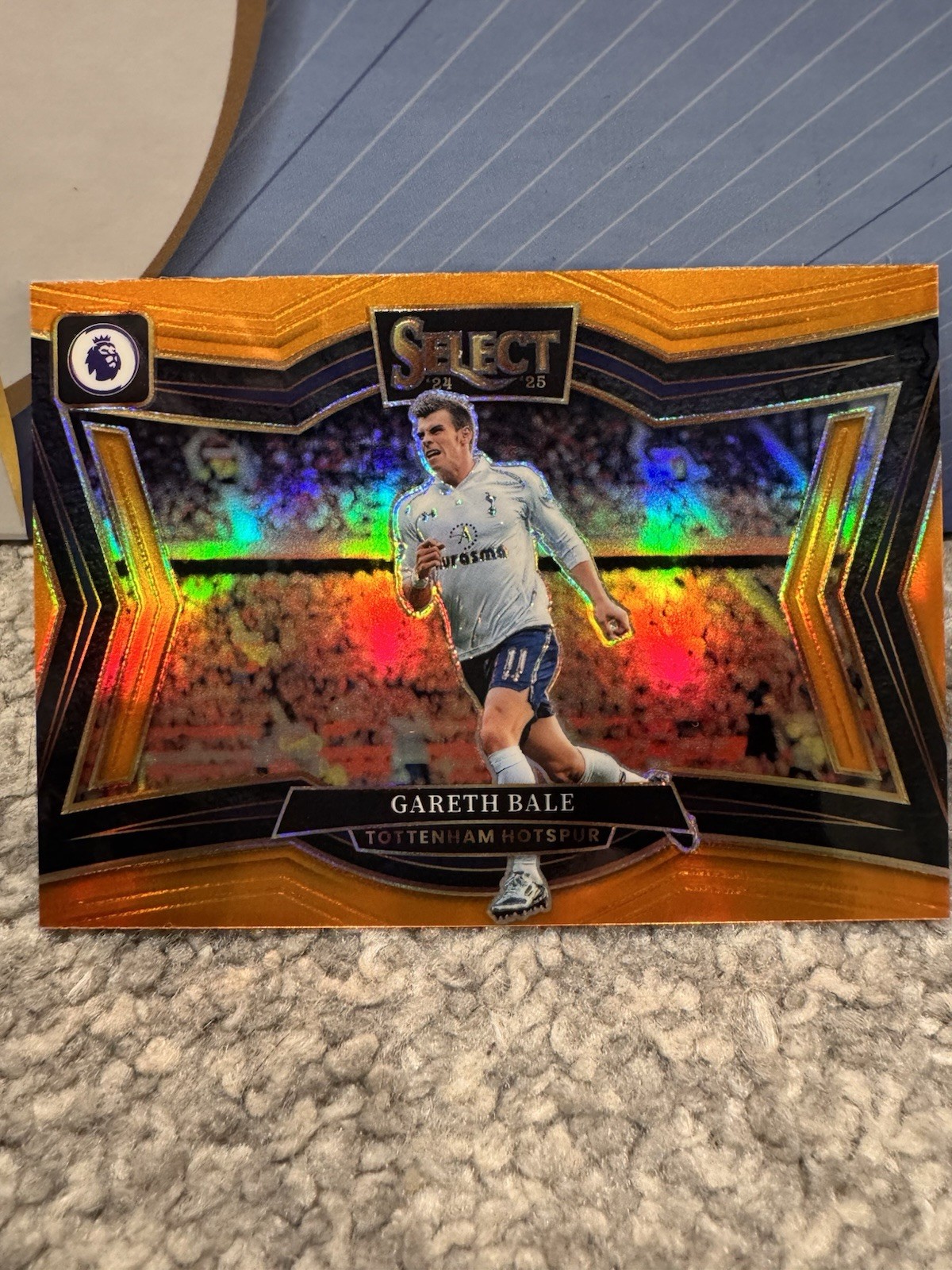 Gareth Bale Field Level Gold Prizm /75 Premier League Select 24-25 🔥 Tottenham for sale on Ebay
