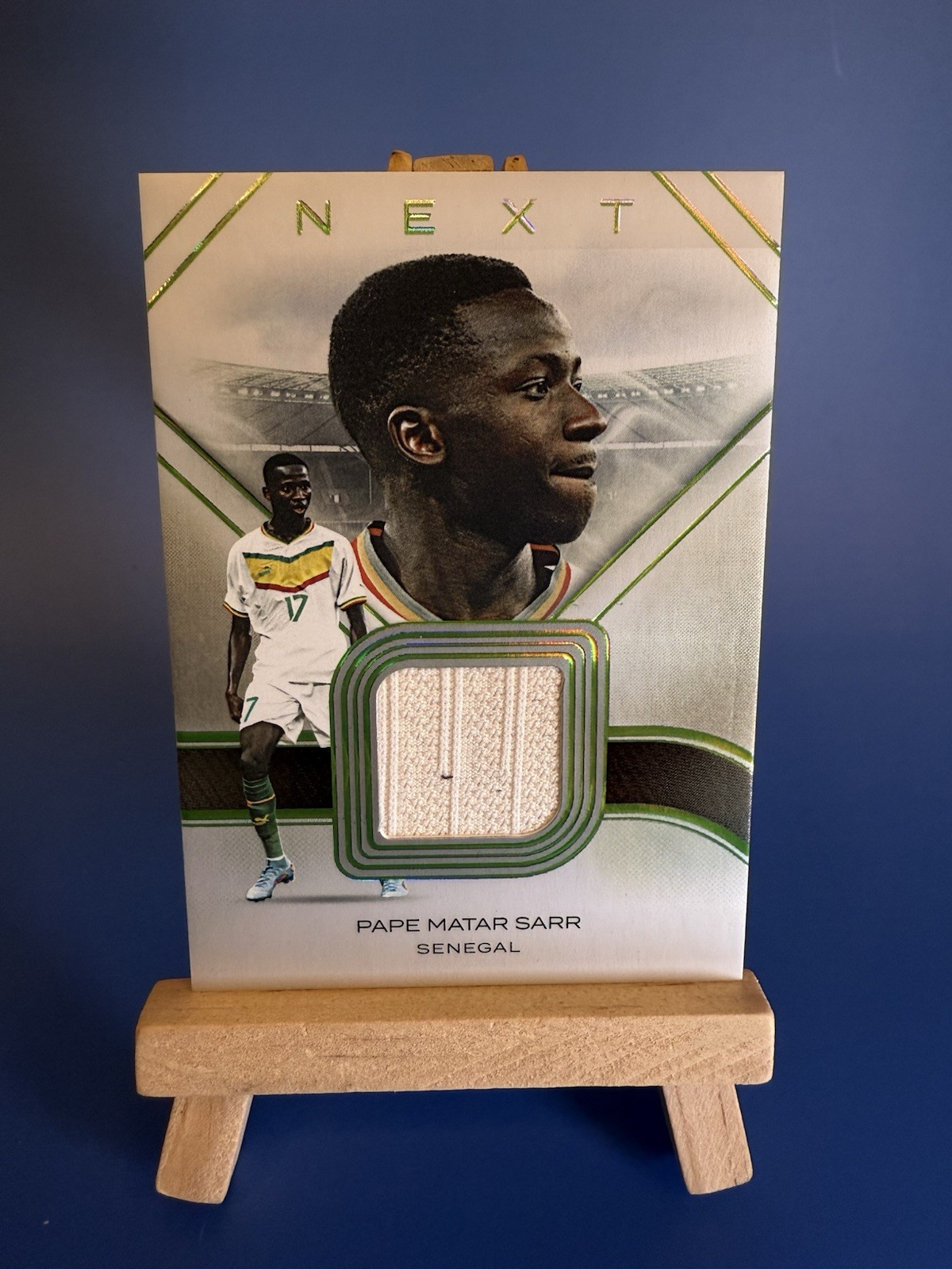 Pape Sarr 03/07 NEXT | 2024 Futera Incredible | Tottenham Spurs Match-Worn Patch for sale on Ebay