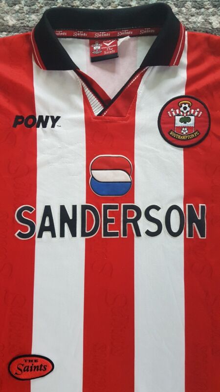 VINTAGE 1997-1999 SOUTHAMPTON FOOTBALL SHIRT MEDIUM (40-42