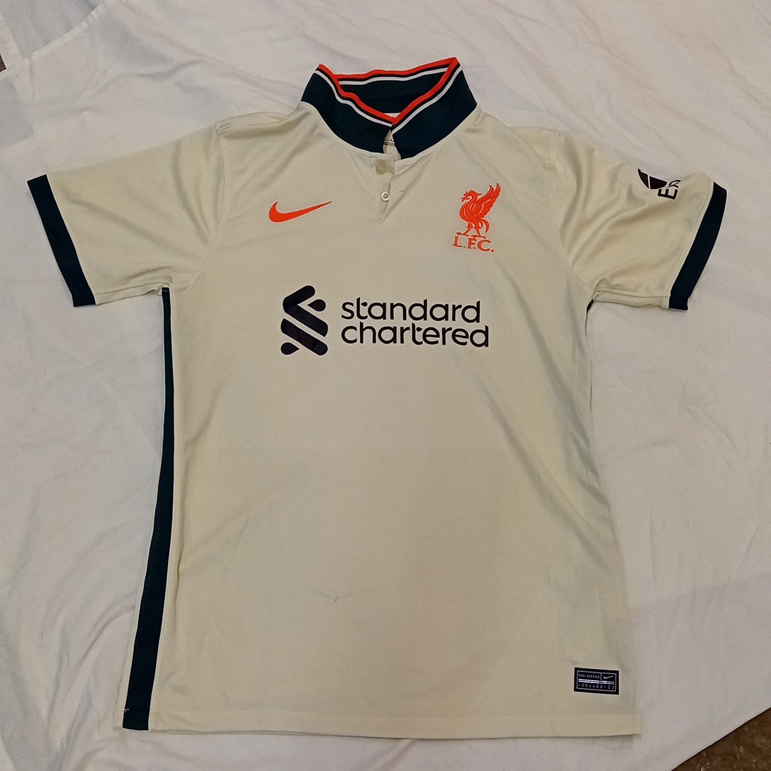 Liverpool Football Club Away Shirt. 2021/22 Season. Size Large. for sale on Ebay