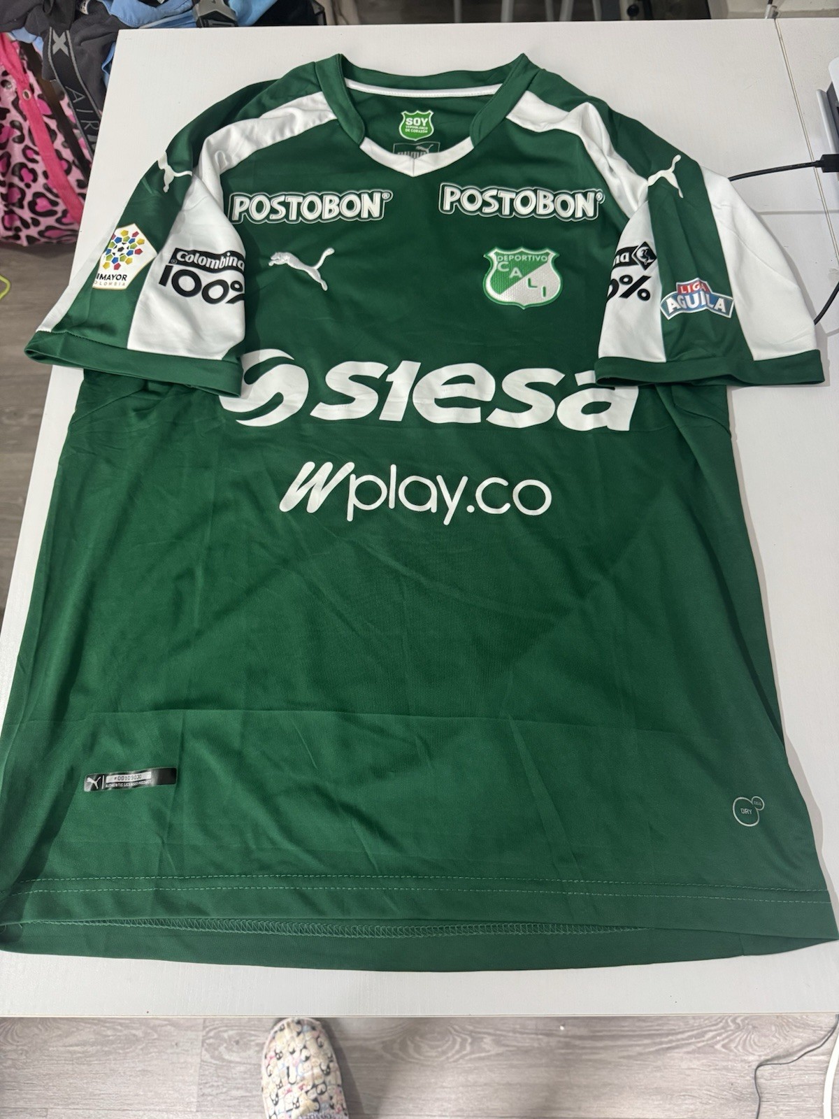 Deportivo Cali Home Football Shirt 2018 Adults L for sale on Ebay