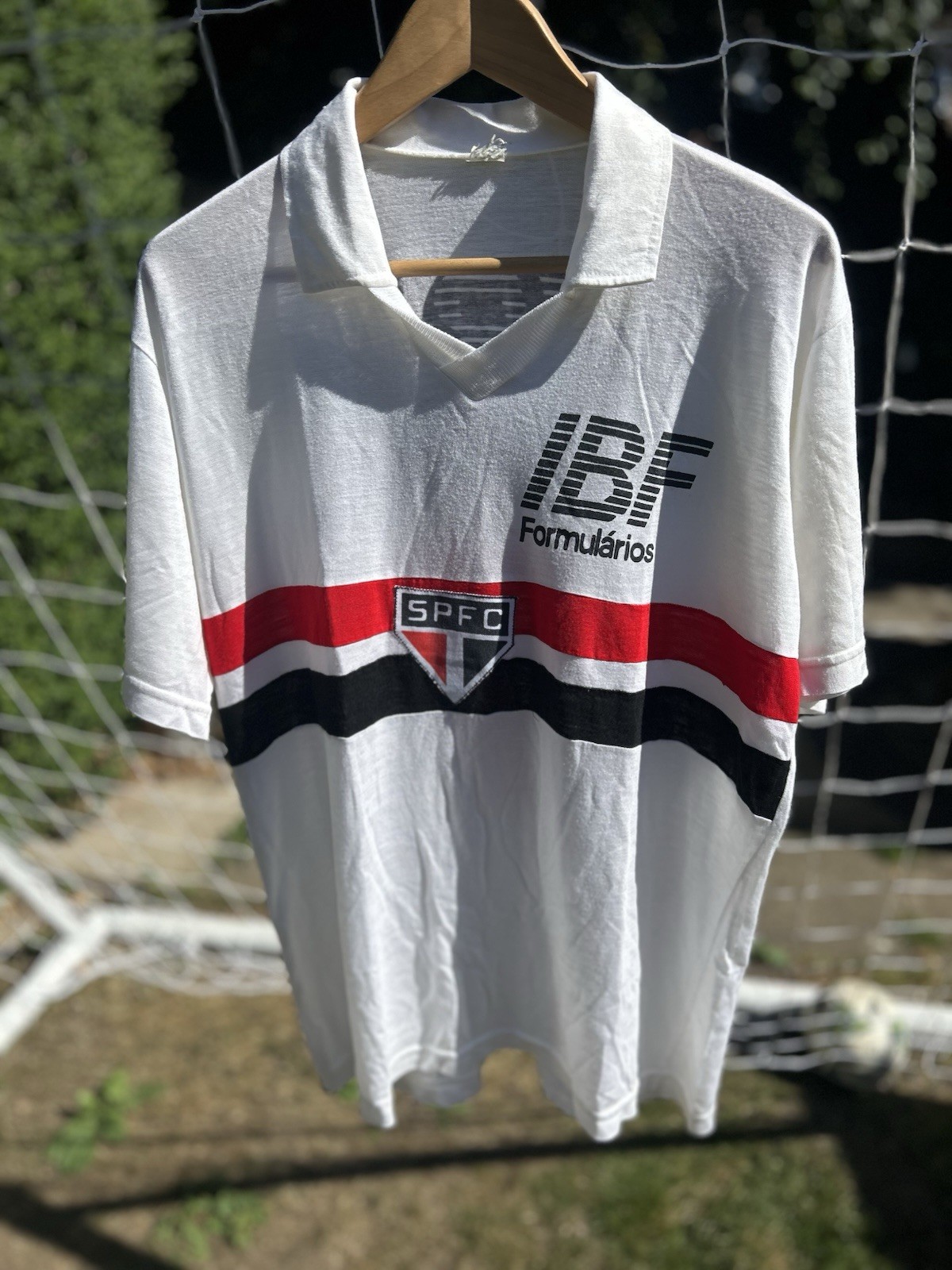 Vintage São Paulo 1991 Football Shirt 7 Size XL for sale on Ebay