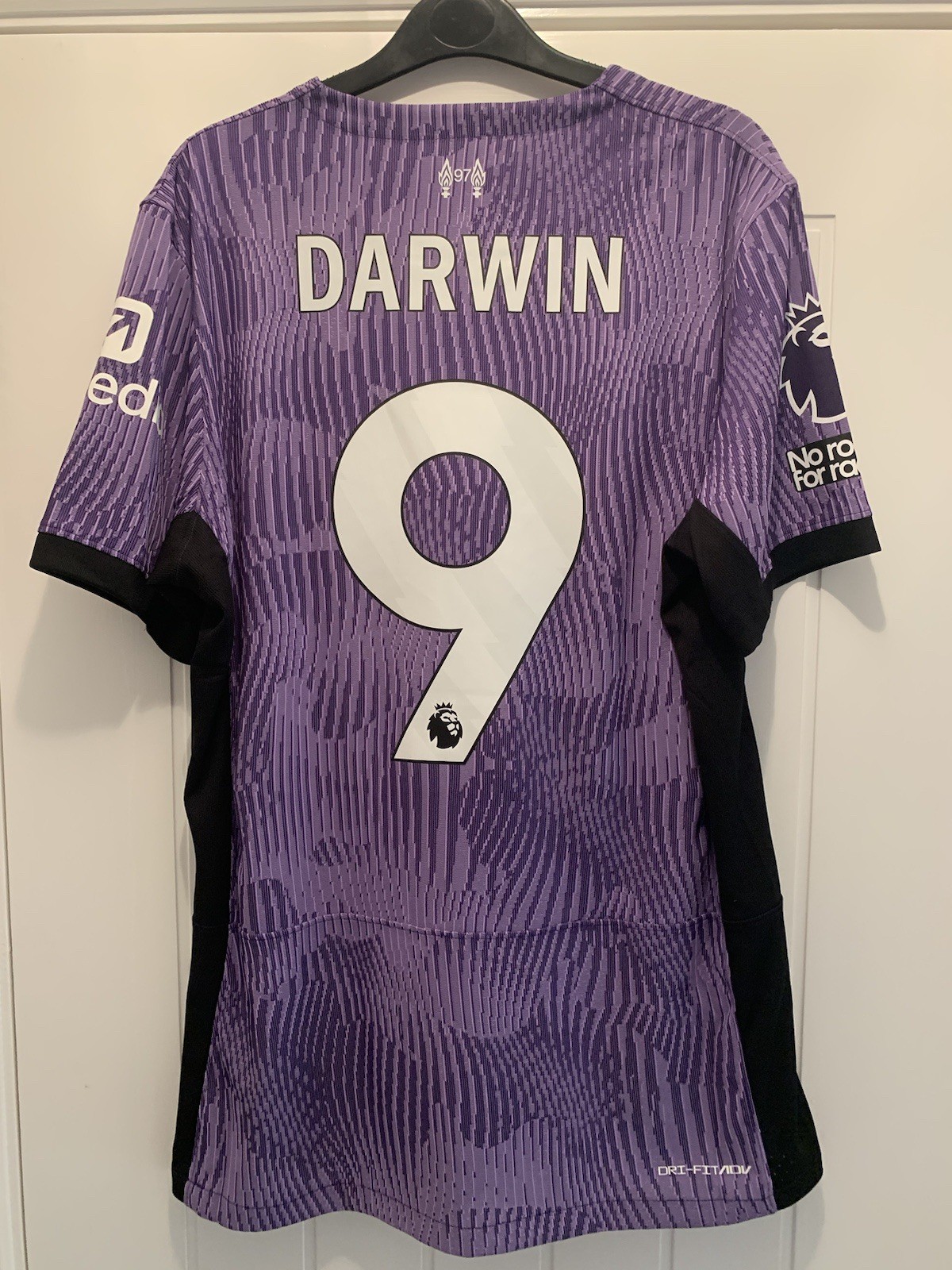 Authentic Match Issued/Worn Darwin Nunez Liverpool 2023/24 Third Shirt  for sale on Ebay