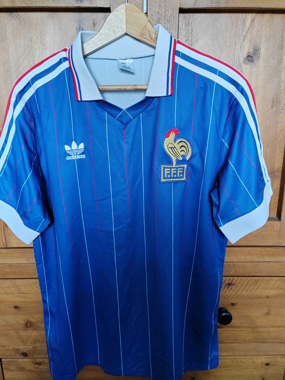 France 1982 Adidas Remake, Size Large. Fantastic Condition for sale on Ebay