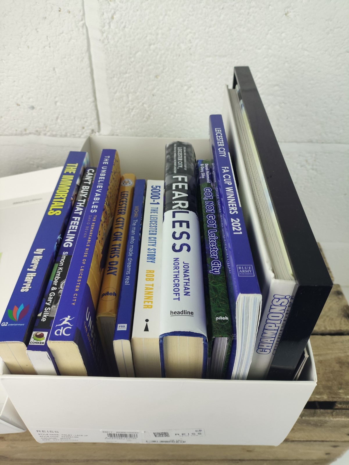 Huge Collection of Leicester City Champions Memorabilia - Books, Photos, Badge for sale on Ebay