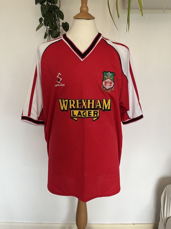 Wrexham FC 2000-02 Home Football Shirt Size XL for sale on Ebay