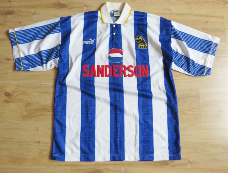 SHEFFIELD WEDNESDAY Puma Home Shirt 1993/95 (XL) for sale on Ebay