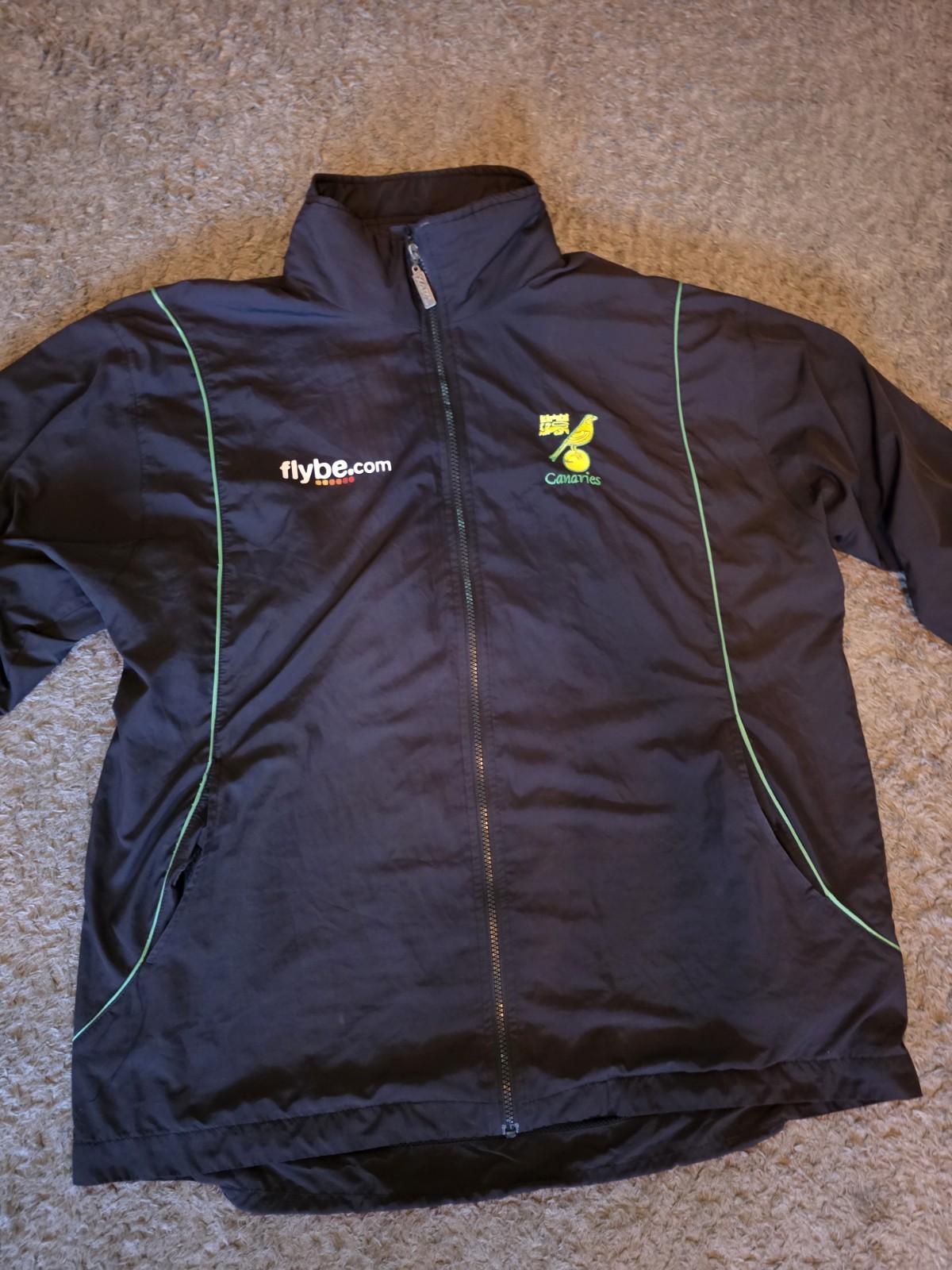 Vintage Norwich Training Jacket XL  for sale on Ebay
