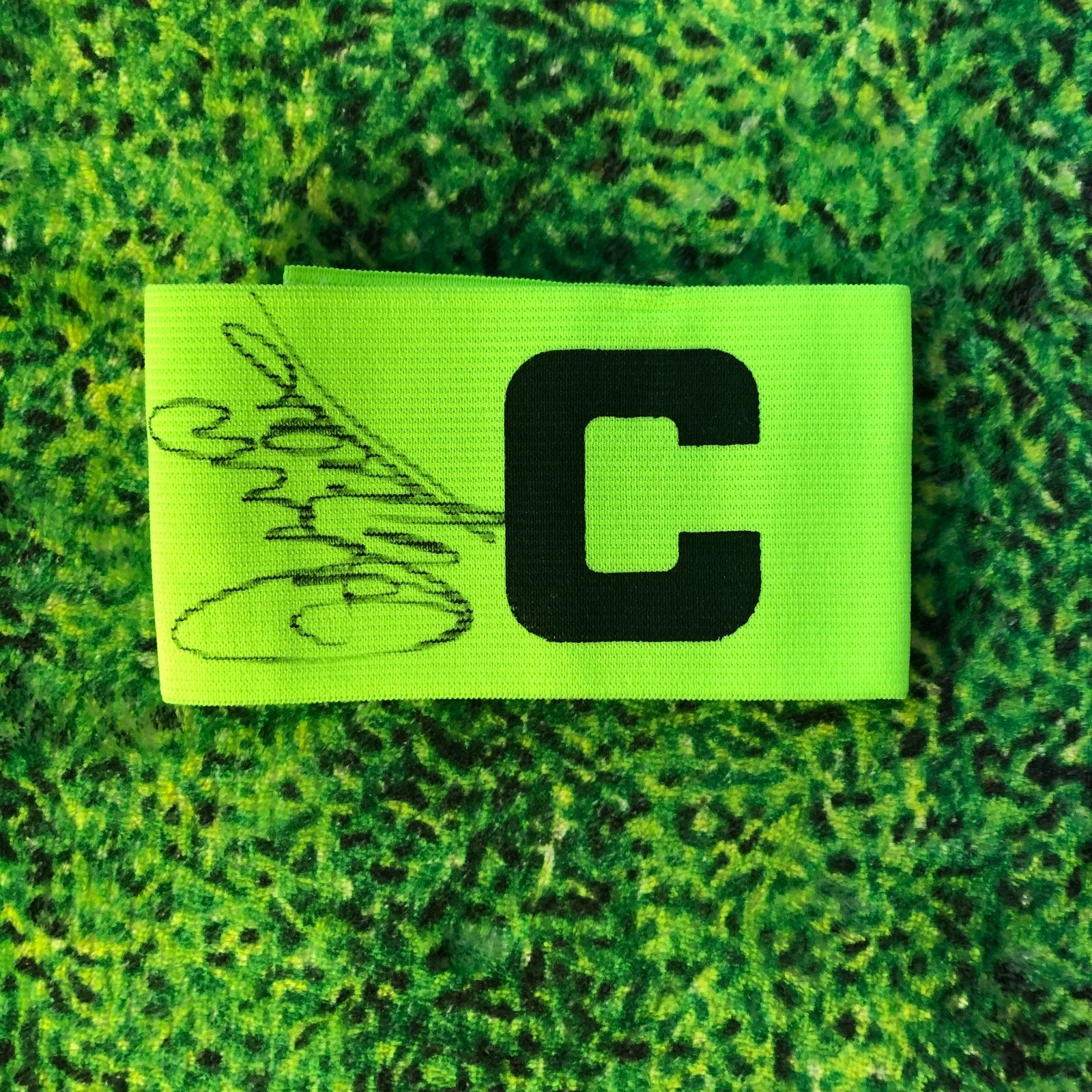 Stewart Downing Of England, Aston Villa & Liverpool Signed Captains Armband wCOA for sale on Ebay