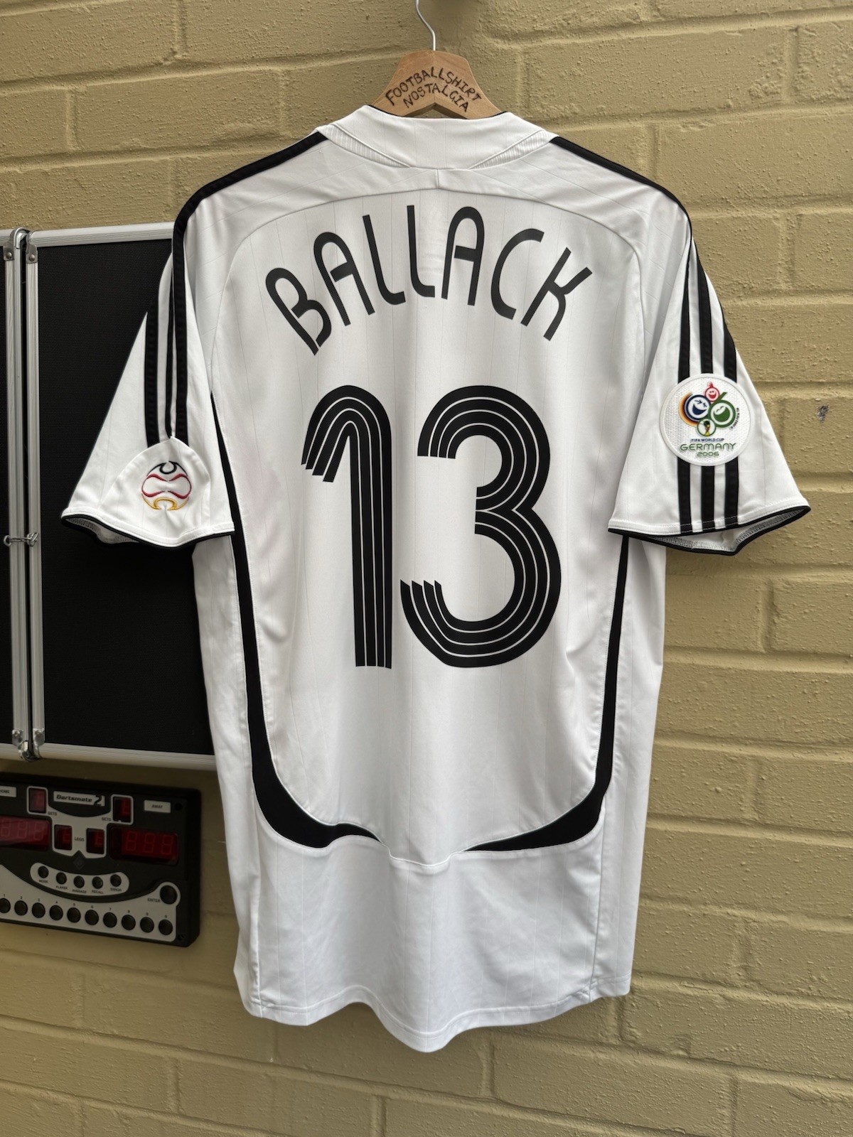 Germany 2006 Home Football Shirt Men’s Medium #13 BALLACK World Cup 2006 for sale on Ebay