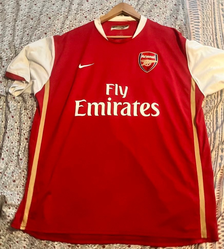 Arsenal Football Shirt size UK XXL for sale on Ebay