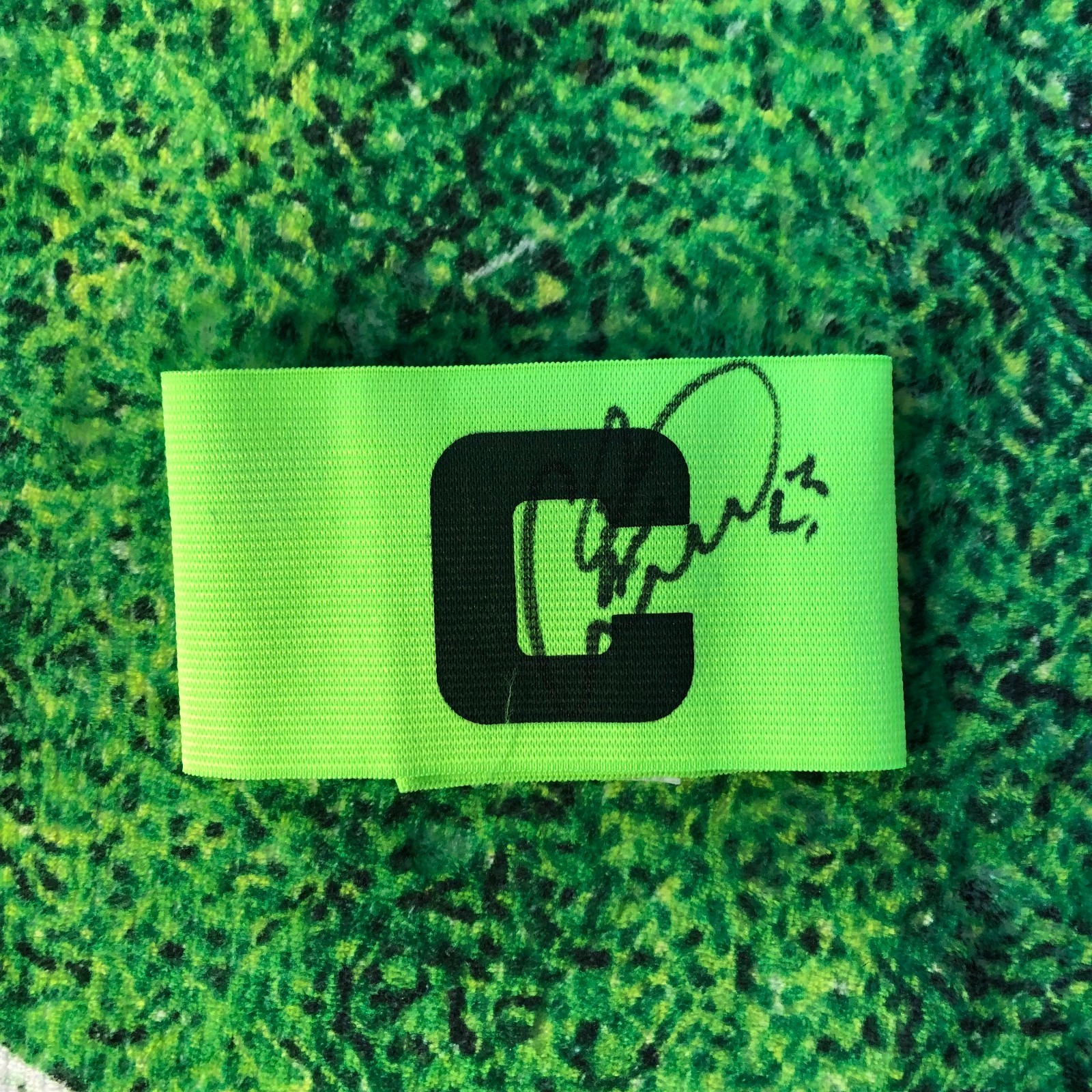 Lee Cattermole Of England, Middlesbrough Sunderland Signed Captains Armband wCOA for sale on Ebay