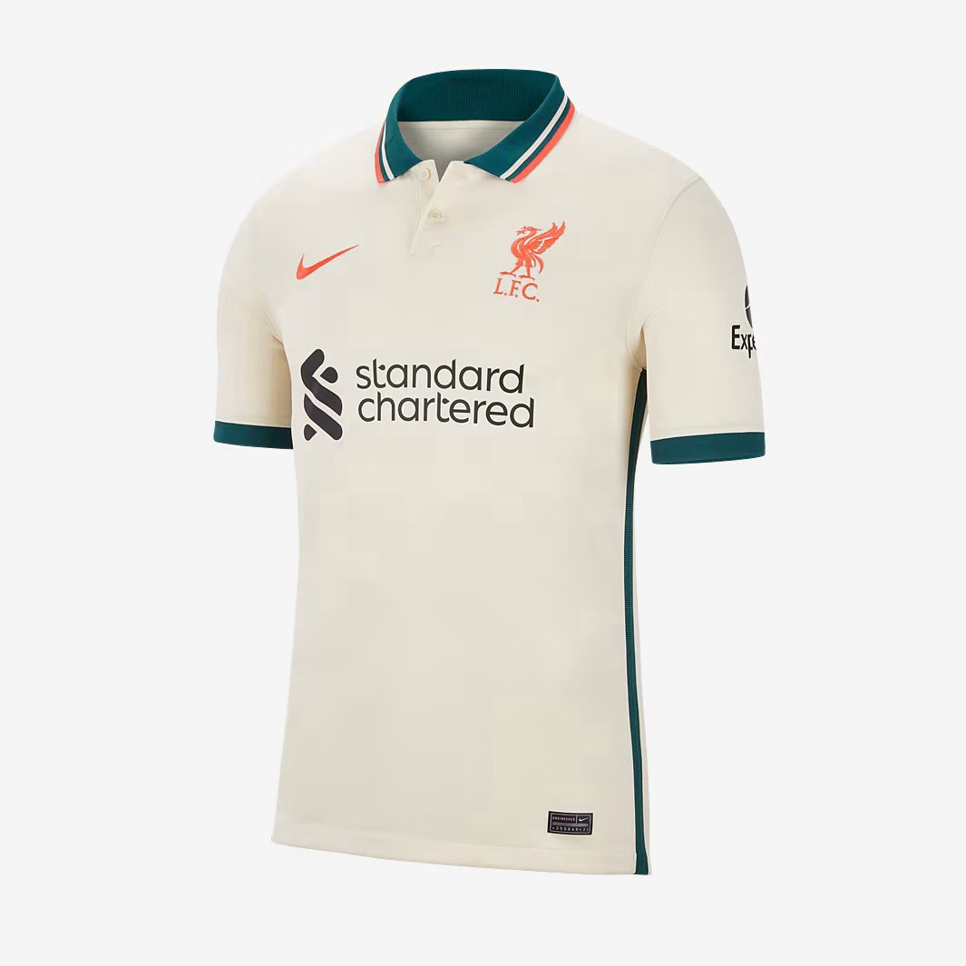 Nike Liverpool FC 2021/22 Cream Away Jersey Shirt Adult Large BNWT for sale on Ebay