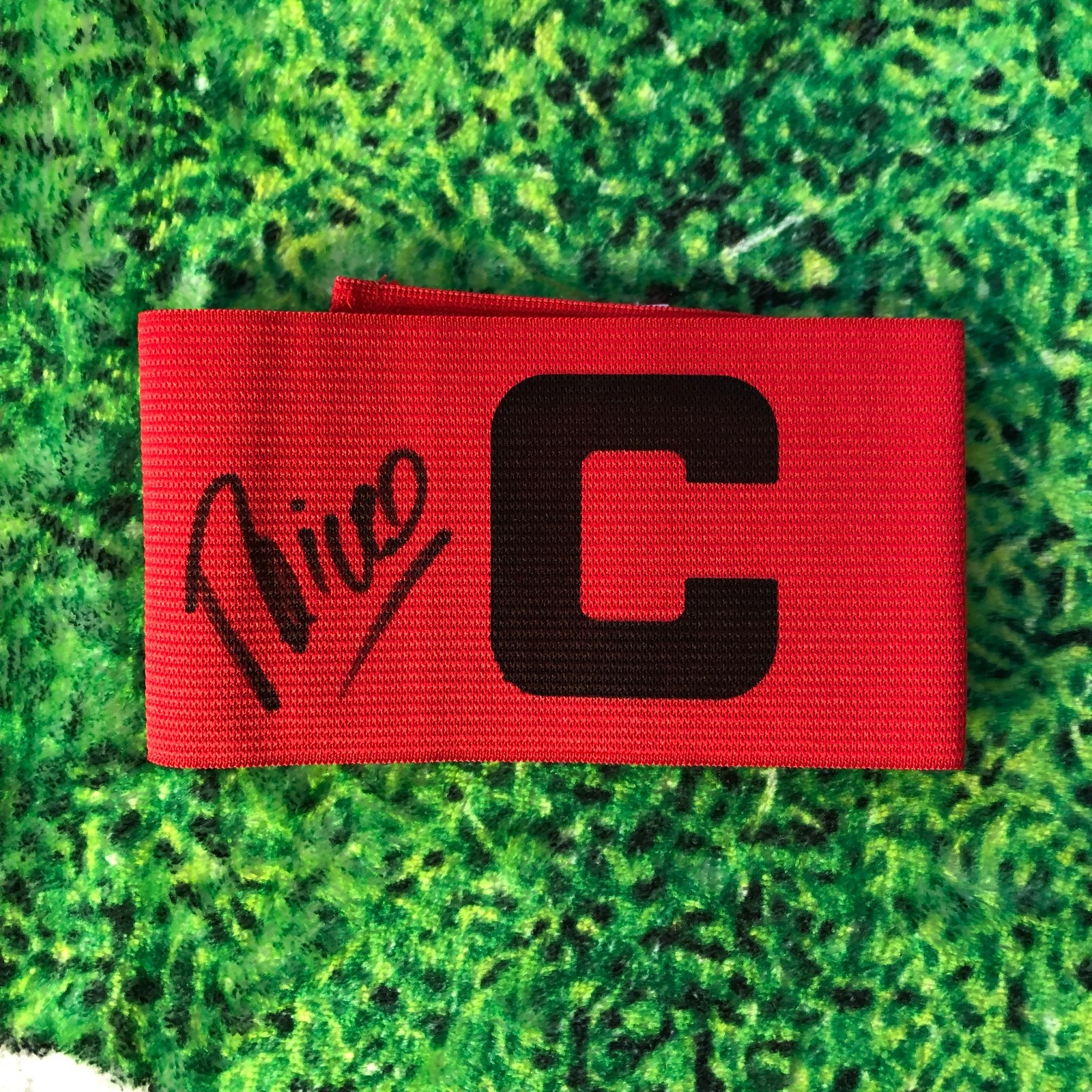 Pepe Reina Of Spain, Barcelona, Liverpool & Bayern Signed Captains Armband wCOA for sale on Ebay