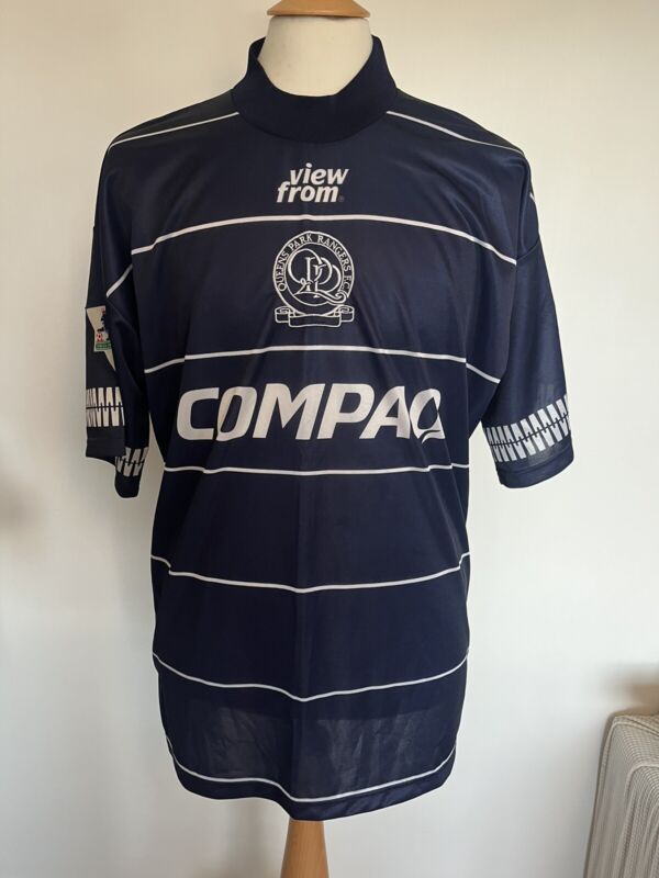 Queens Park Rangers QPR 1995-96 Away Football Shirt Size Large, with badges. for sale on Ebay