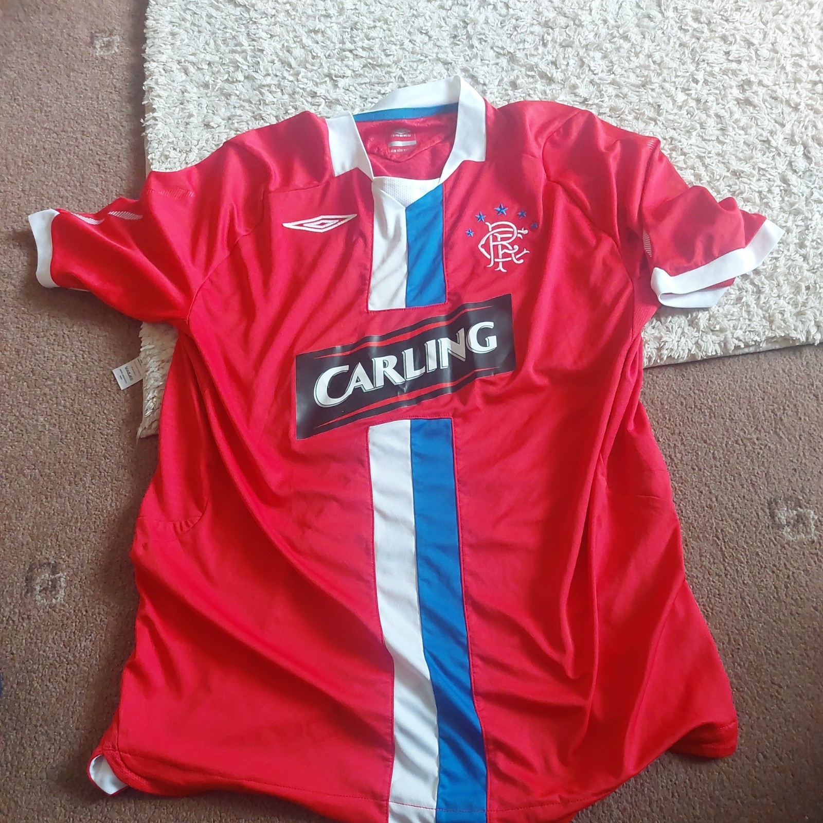 Rangers Football Club Away Shirt Adult Large    Umbro  Glasgow   for sale on Ebay
