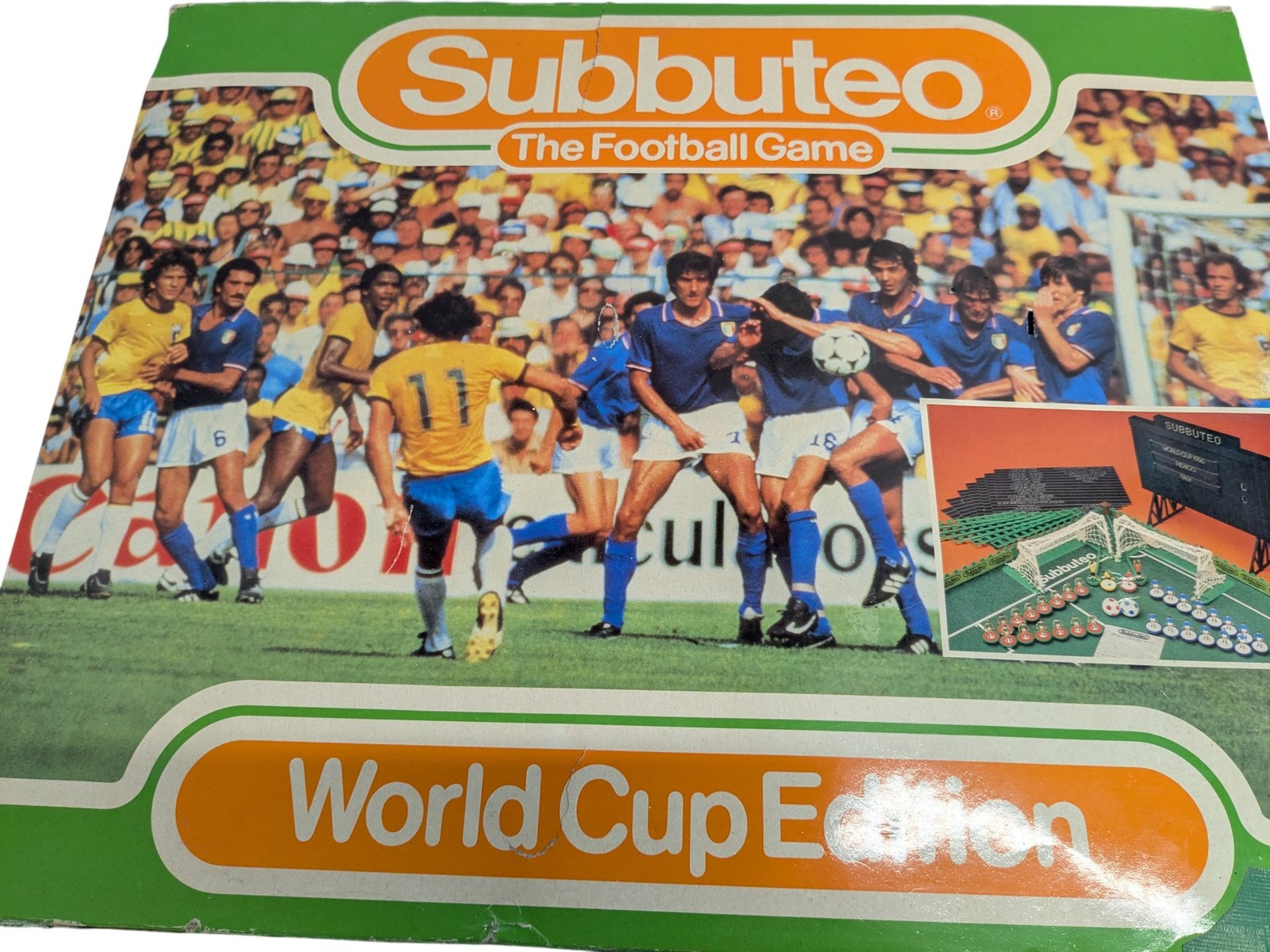 Subbuteo World Cup Edition Table Soccer Set Football Game 4 additional teams for sale on Ebay