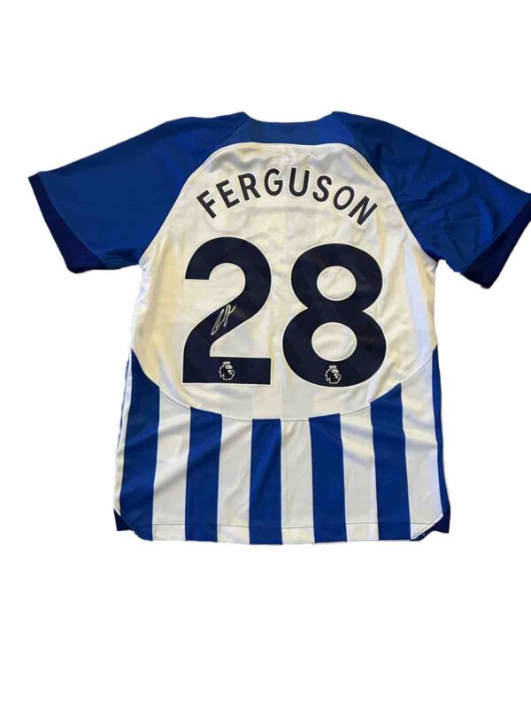 Evan Ferguson Signed Brighton And Hove Albion Shirt With COA for sale on Ebay