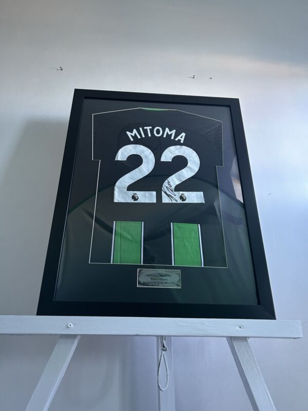 Karou Mitoma Signed Brighton And Hove Albion Shirt Framed With COA for sale on Ebay
