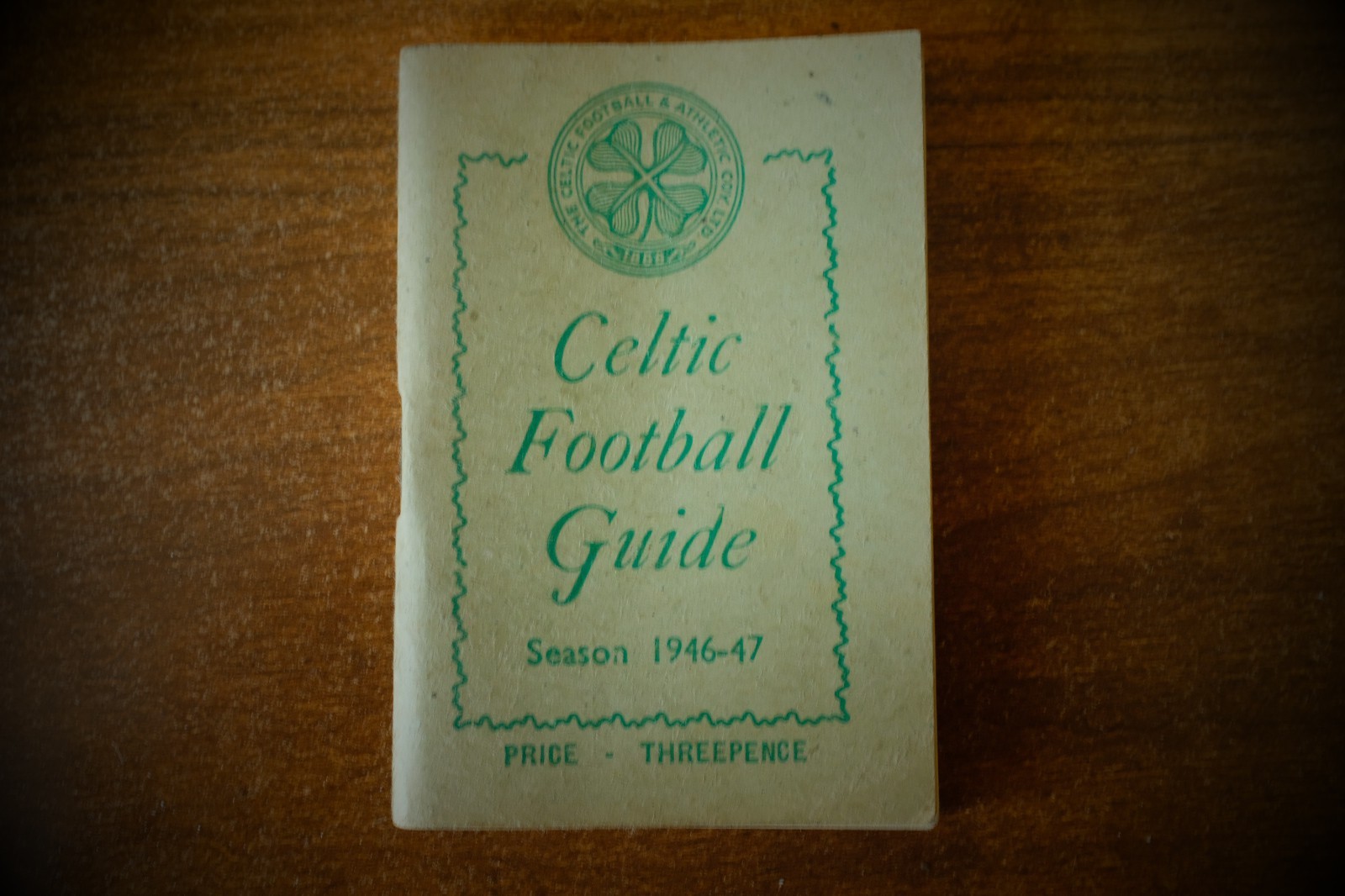 The Wee Green Celtic Football Guide 1946-47 for sale on Ebay