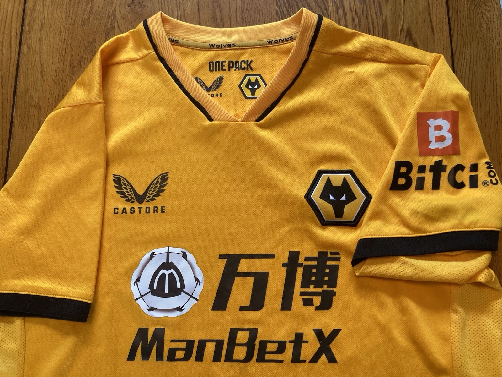 WOLVES 2022/23 HOME REPLICA FOOTBALL SHIRT TOP JERSEY WWFC WOLVERHAMPTON MENS for sale on Ebay
