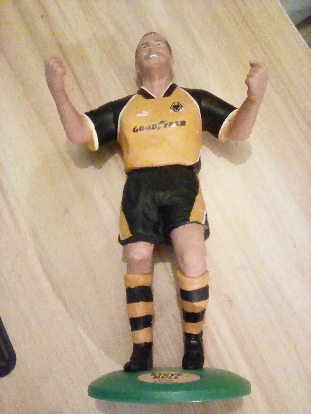 Steve Bull Football Figure Wolves Wolverhampton FC Vivid Imaginations 1996 RARE for sale on Ebay