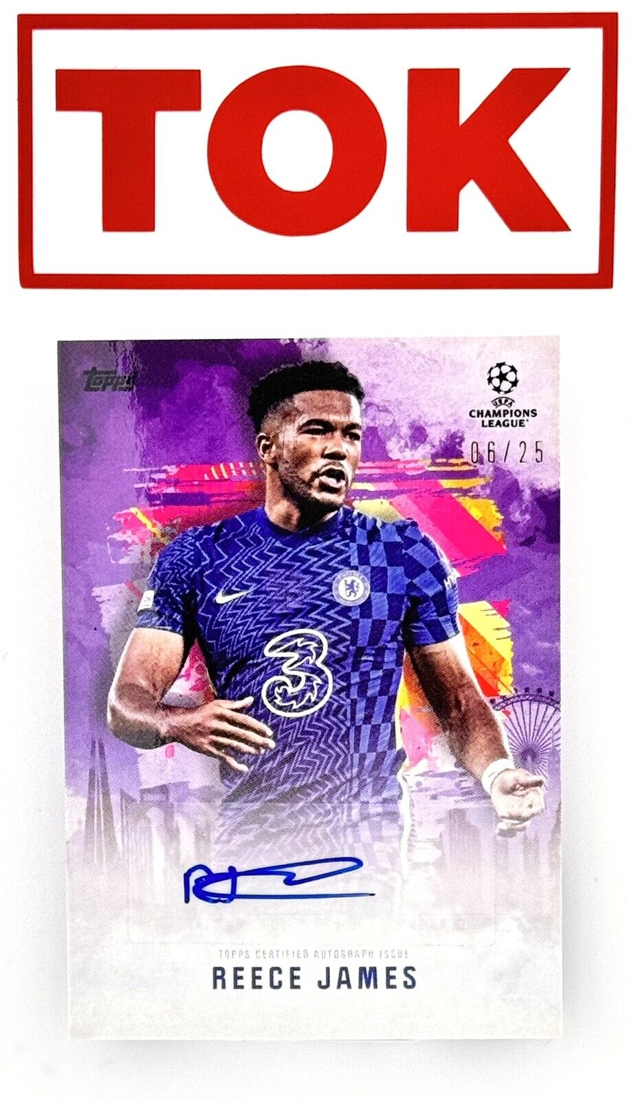 Reece James Topps Mason Mount Future Champions Teammate Green 06/35 Chelsea for sale on Ebay