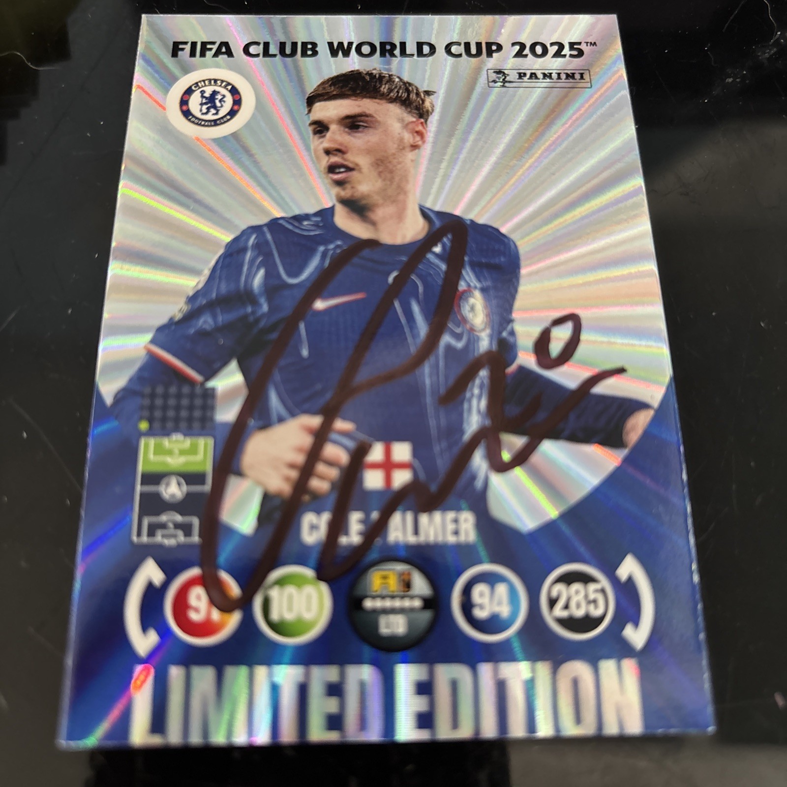 MATCH ATTAX COLE PALMER CHELSEA SIGNED for sale on Ebay