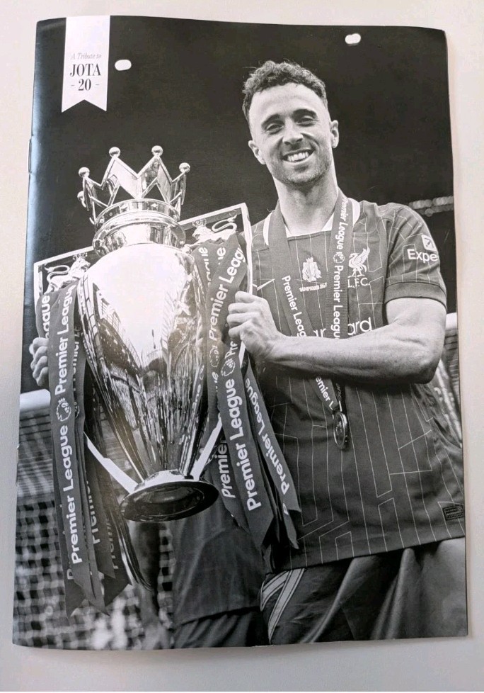 PRESTON NORTH END v LIVERPOOL  Diogo Jota Tribute Programme 13/07/25 Friendly for sale on Ebay