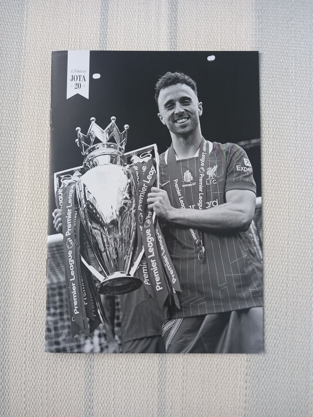 PRESTON NORTH END V LIVERPOOL..2025-26 DIEGO JOTA  TRIBUTE PROGRAMME for sale on Ebay