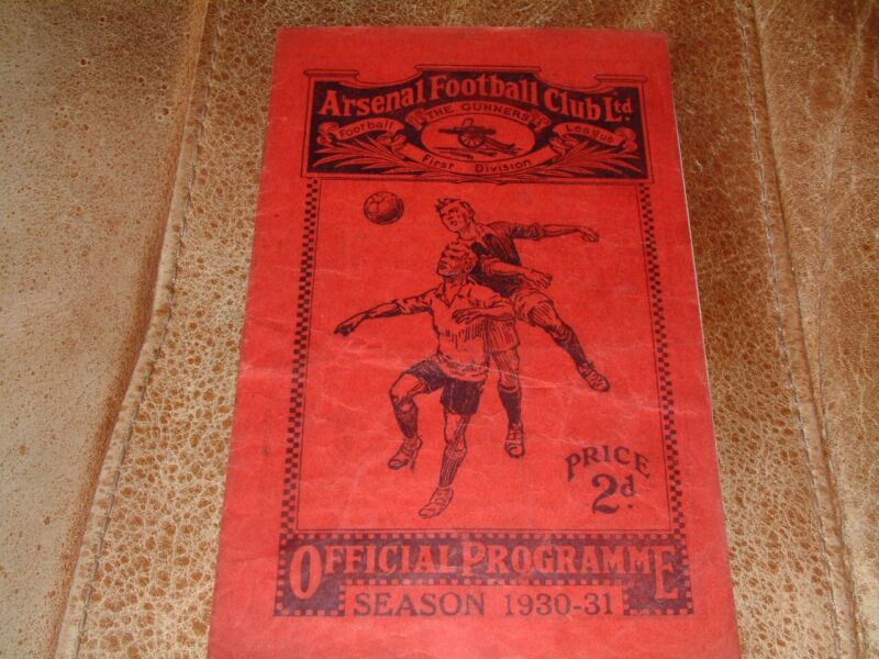 1930/31 Arsenal v Birmingham - Division 1 - 1st League Title - Champions for sale on Ebay