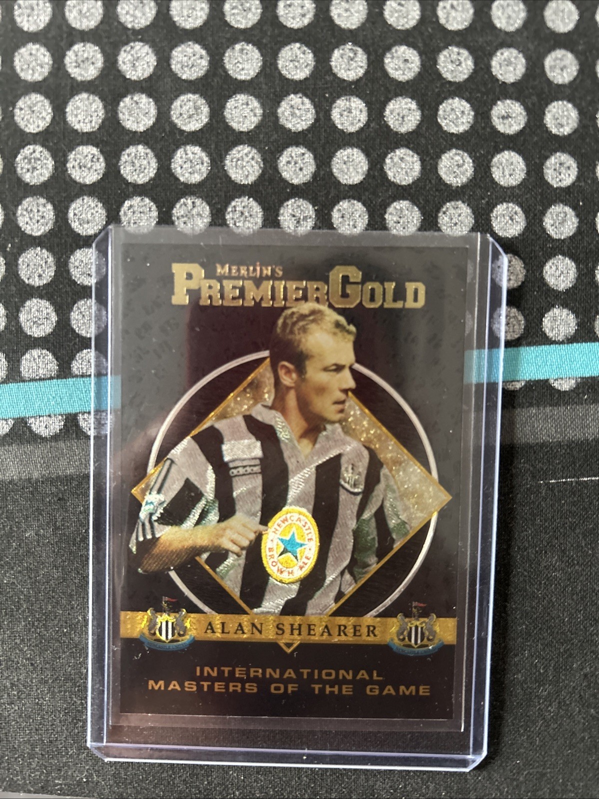 ALAN SHEARER 1996-97 Merlin Premier Gold Insert NEWCASTLE #M06  for sale on Ebay