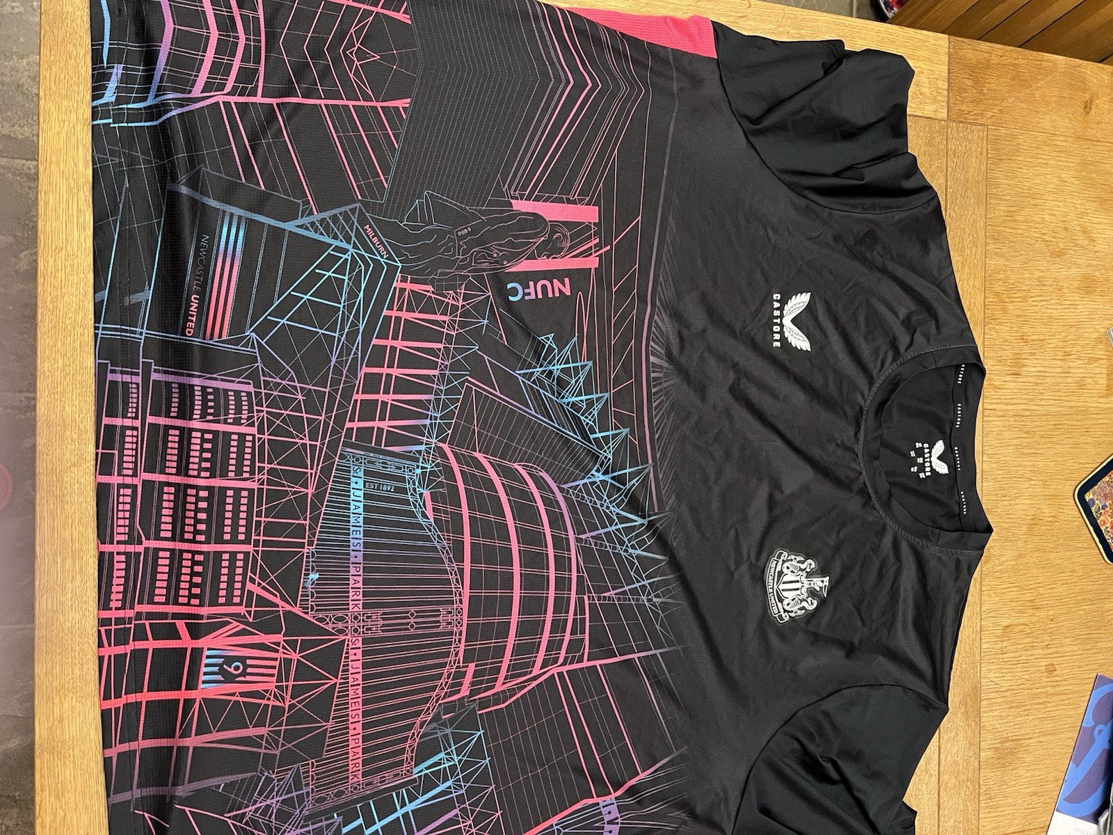 Newcastle United Training Top Size 5XL for sale on Ebay