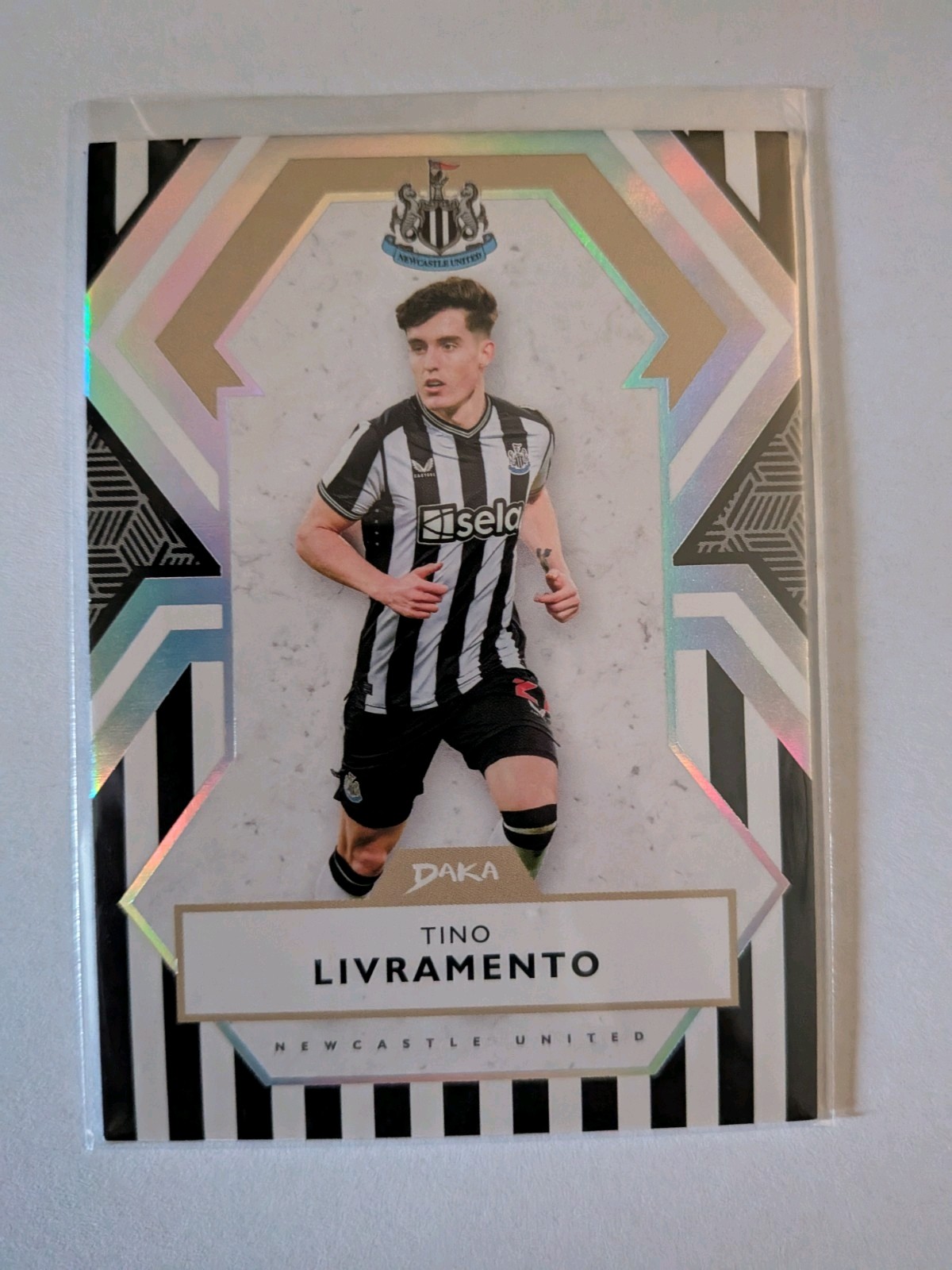 Tino Livramento Newcastle United DAKA 2023/24 #15/99 for sale on Ebay