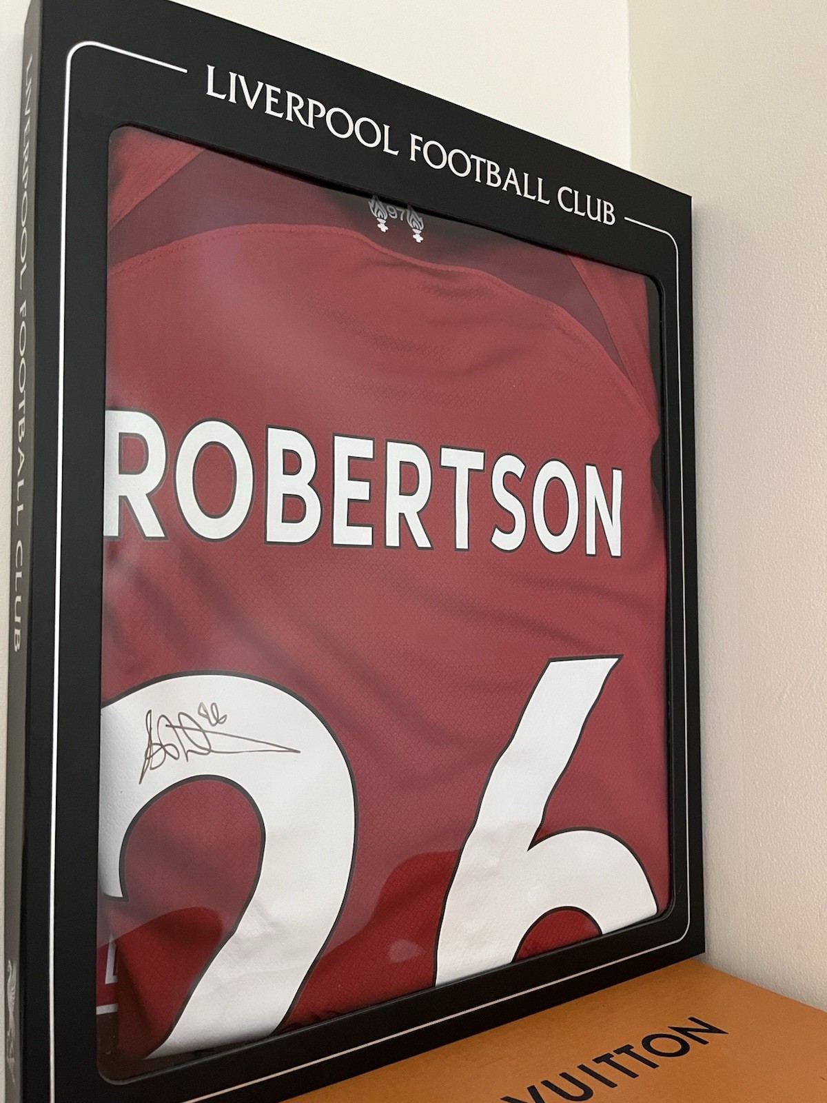 Official LFC Signed Andy Robertson Shirt With COA From The Official Club Shop for sale on Ebay