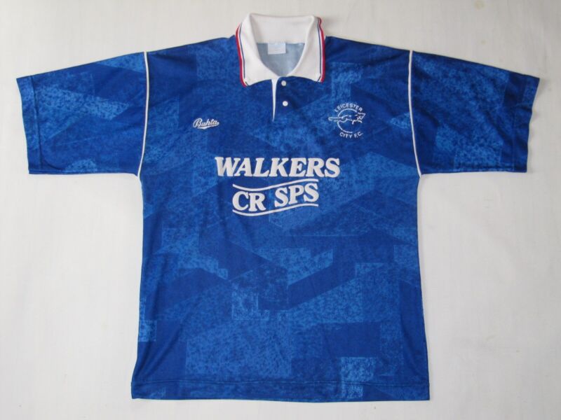 Leicester City FC Herren Fußball Trikot Bukta Gr. M Jersey Shirt Vintage Rare for sale on Ebay