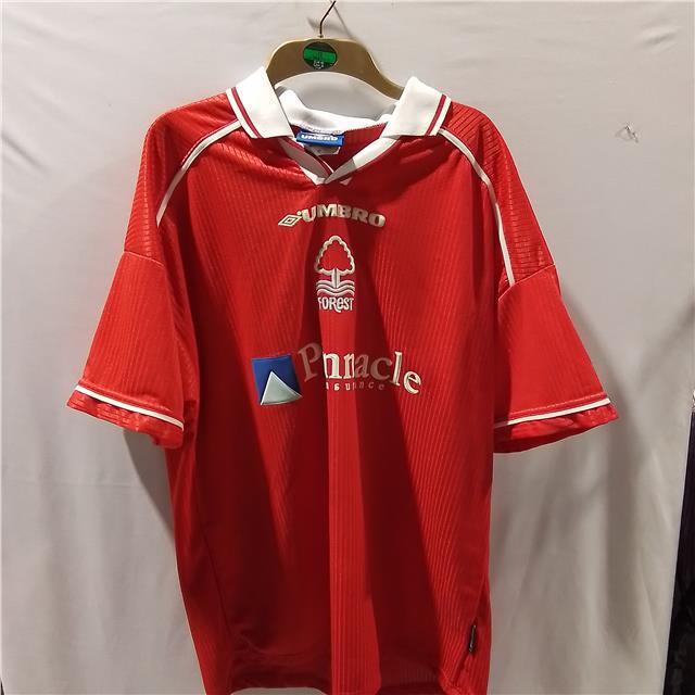 Vintage Late 1990s Umbro Authentic Nottingham Forest Football Shirt Size XL for sale on Ebay