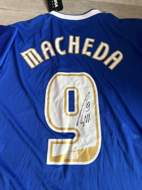 Birmingham City Football Shirt Signed Macheda for sale on Ebay